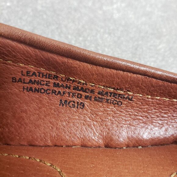 BORN Mindy Leather Buckle Moc Loafer Women's Size 6 / 36.5 Flat Shoes - Picture 9 of 11